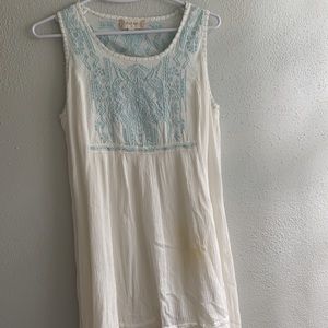 Alterd state blue and white summer dress